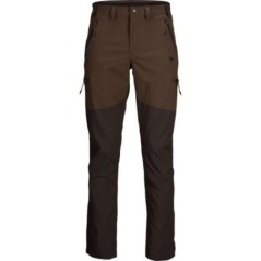 Kelnės SEELAND Outdoor stretch trousers Pinecone/Dark brown