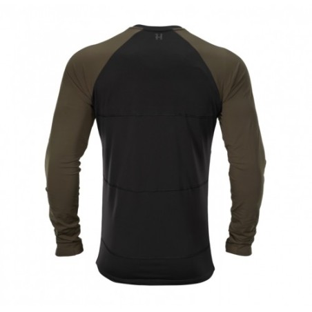 Šildomi apatiniai marškinėliai HARKILA Heat L/S (Willow green/Black)