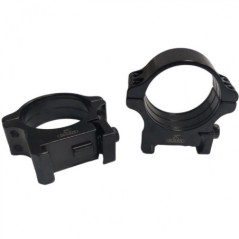 Šautuvo laikiklio žiedai Rusan 30mm, screw H8 (050-30-8-V)