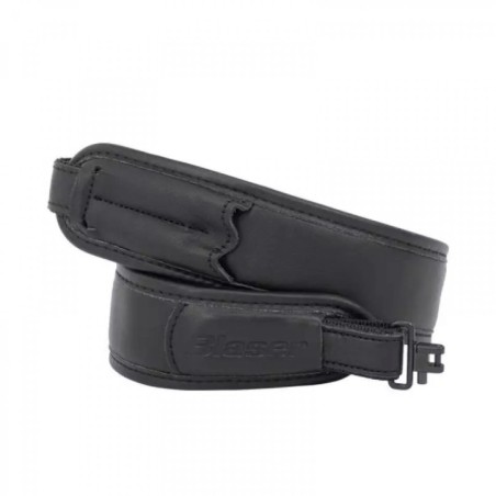 Šautuvo diržas BLASER odinis (juodas) 80410831