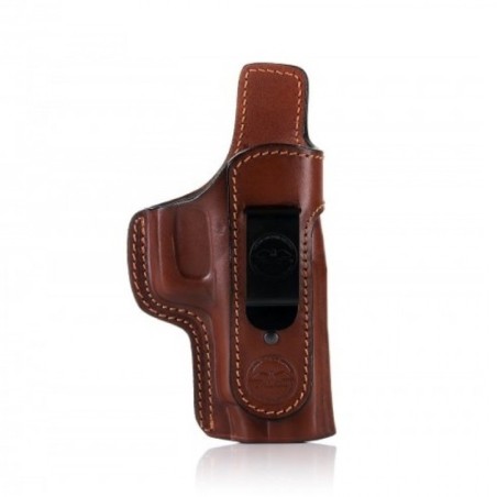 Pistoleto dėklas Falco Glock 17 GEN5 odinis, rudas A205-G17-R-BR
