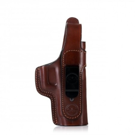 Pistoleto dėklas Falco Glock 17 GEN5 odinis, rudas A206-G17-R-BR