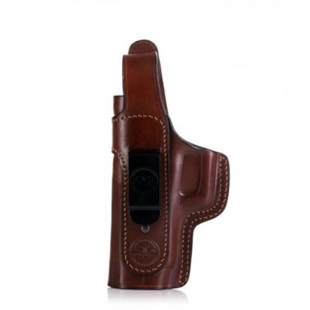 Pistoleto dėklas Falco Glock 17 GEN5 odinis, rudas A206-G17-R-BR
