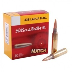 Šoviniai Sellier&Bellot kal. 338 Lapua Magnum HPBT 16,2g